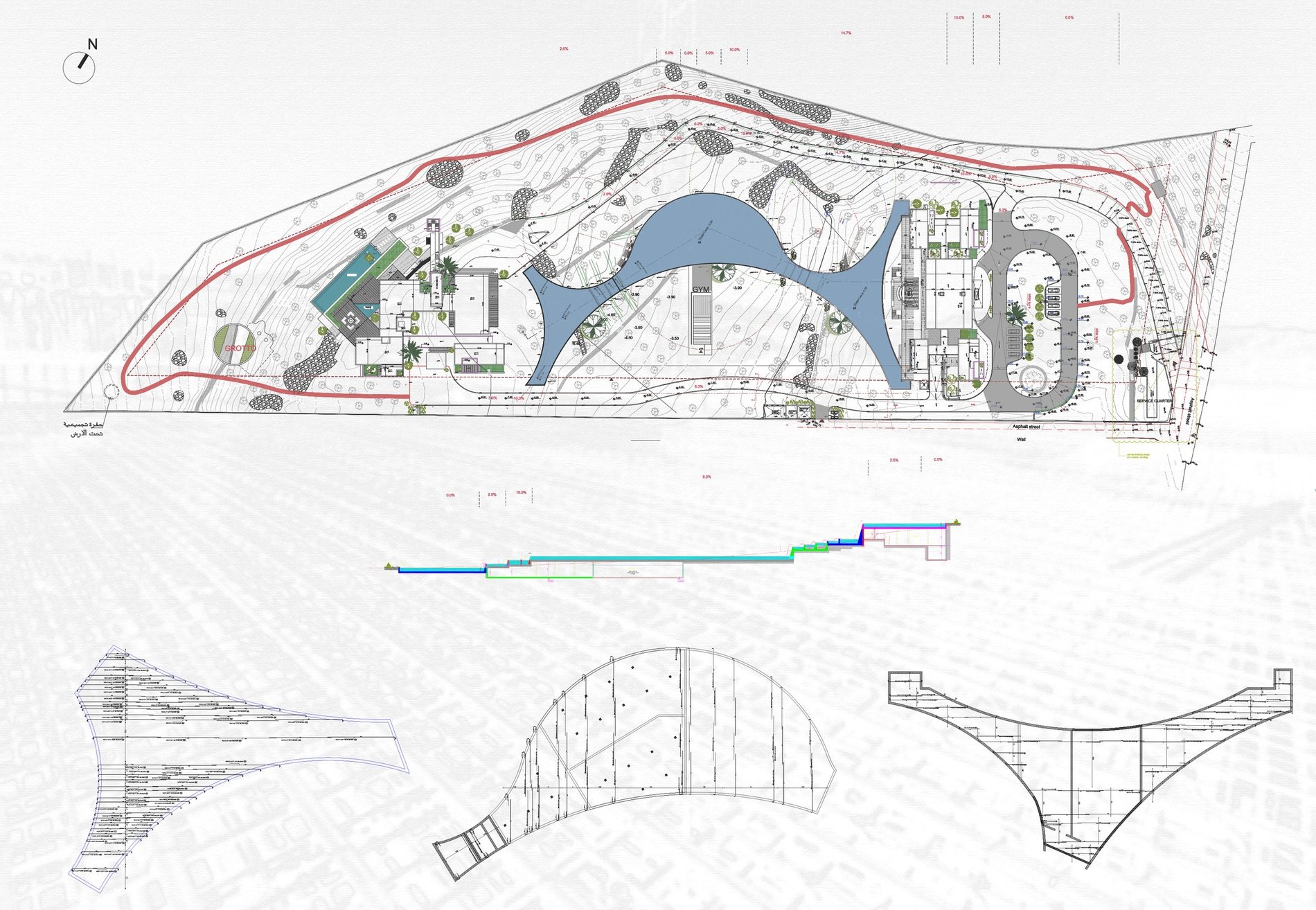 Site and Structural Layout