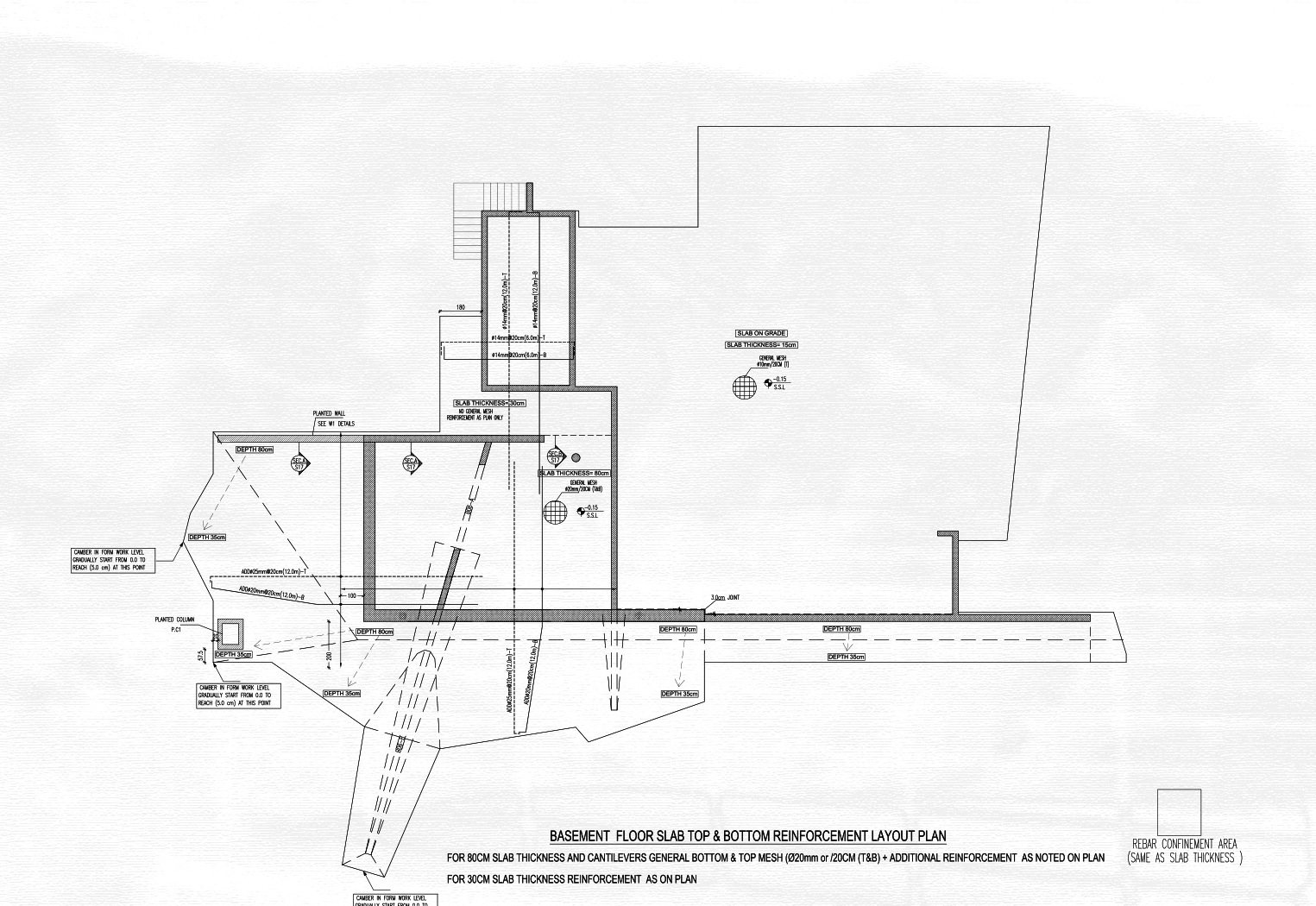 Structural Drawings Closeup